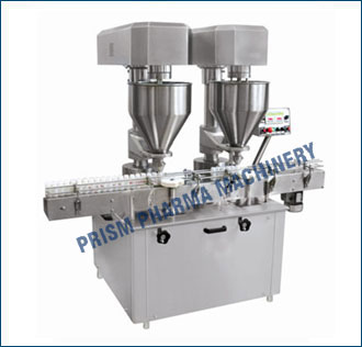 Automatic Double Head Auger type Powder Filling Machine